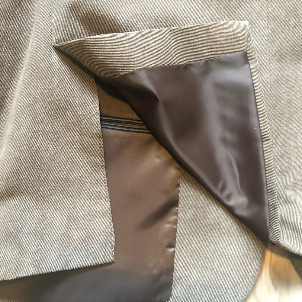 Pronto Uomo Blue Grey Taupe Blazer - Picture 12 of 13